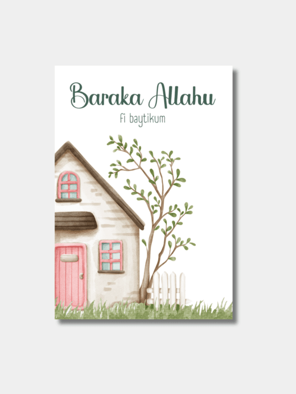 Islamitische Housewarming Kaart