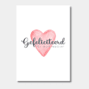 islamitische huwelijkskaart met hart en gefeliciteerd met jullie huwelijk Gefeliciteerd met jullie huwelijk