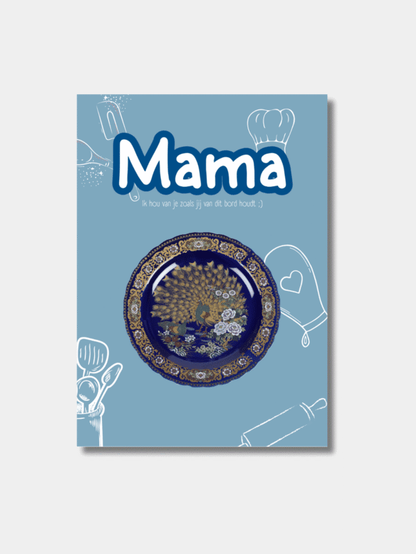 Mama Food is Good kaart
