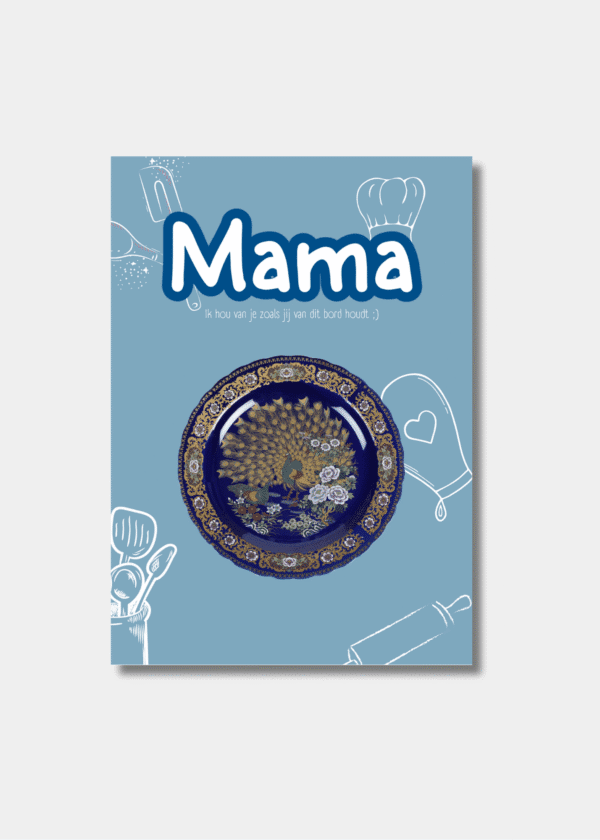 Mama Food is Good kaart