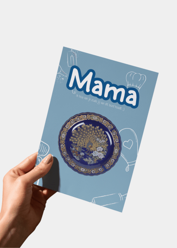 Mama Food is Good kaart