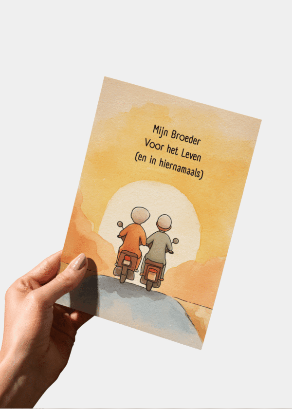 Mijn broeder voor het leven (en in hiernamaals)