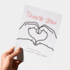 Thank you dat jij mijn steun bent kaart