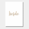 Gewoon even een kaartje vol liefde kaart