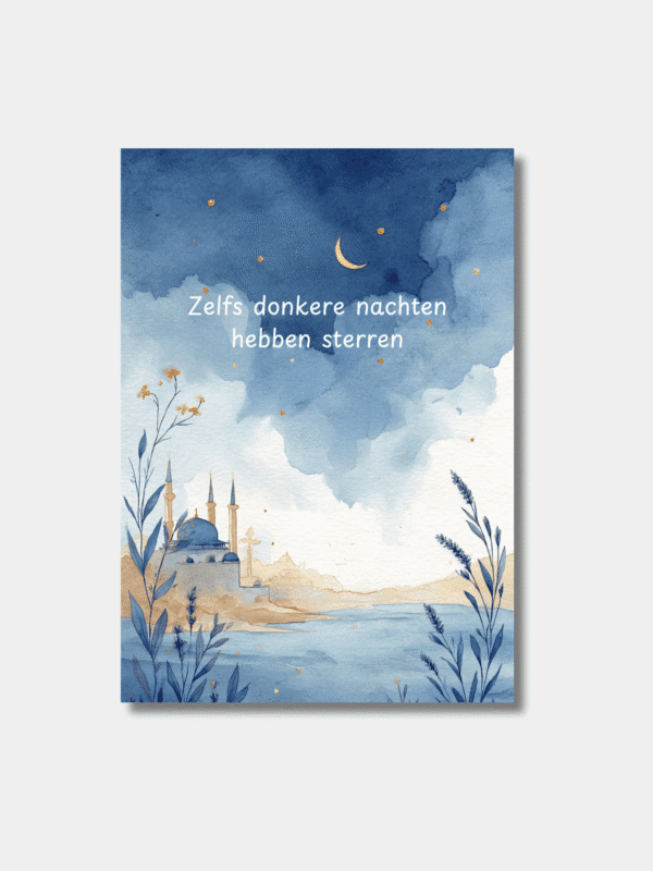 Zelfs donkere nachten hebben sterren