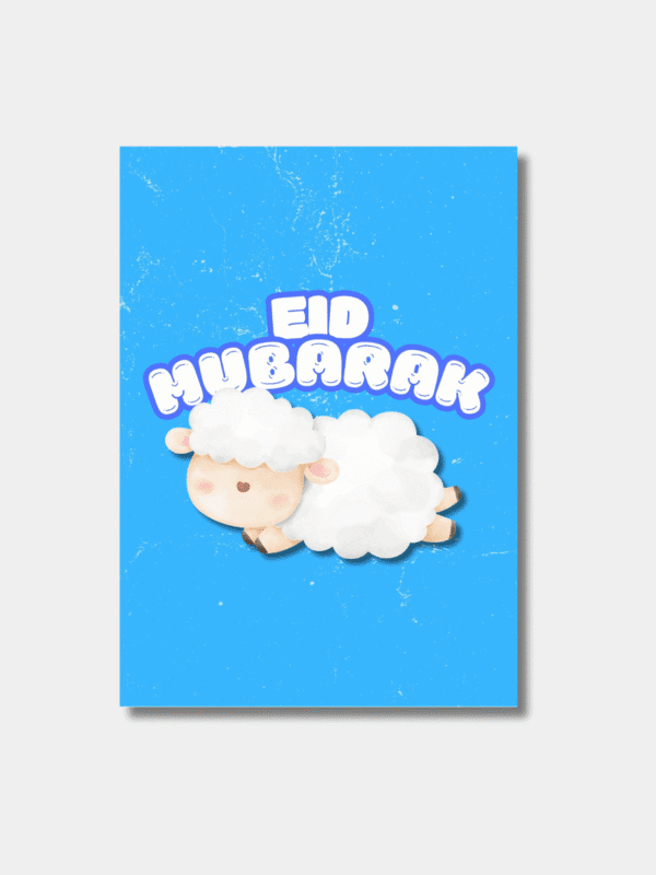 Eid Mubarak jongens kaart