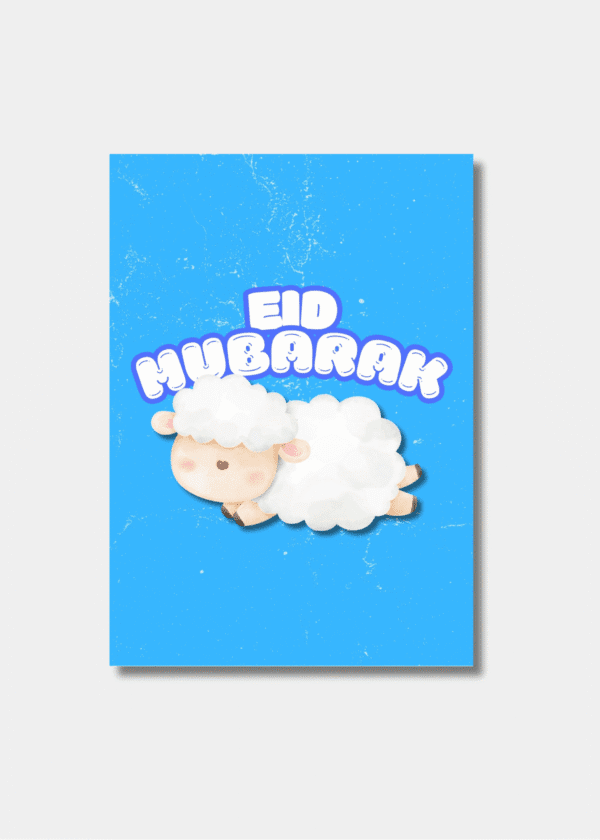 Eid Mubarak jongens kaart
