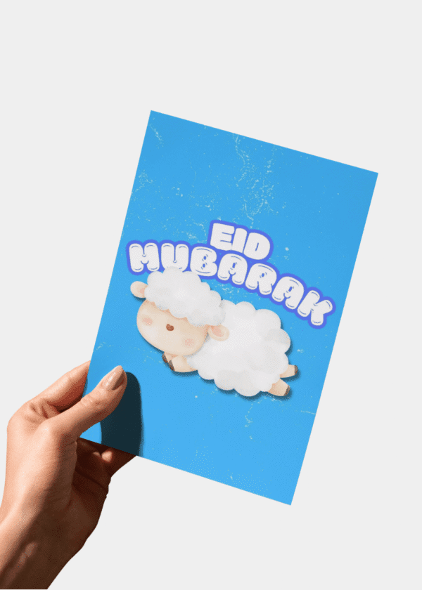Eid Mubarak jongens kaart