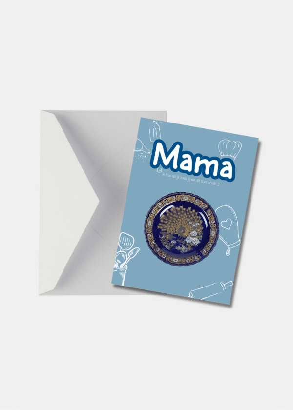 Mama Food is Good kaart