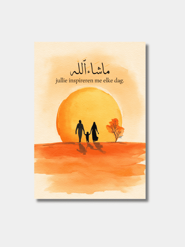 Masha Allah jullie inspireren me elke dag