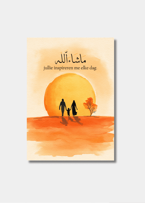Masha Allah jullie inspireren me elke dag