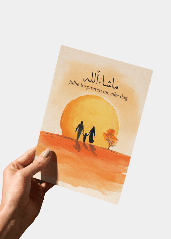 Masha Allah jullie inspireren me elke dag