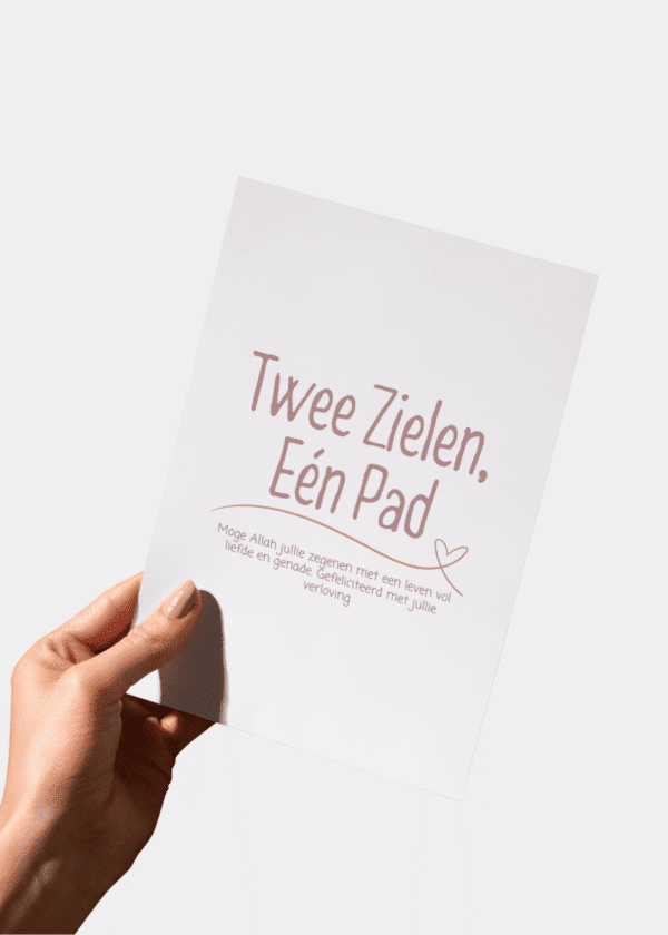 Twee Zielen, Eén Pad Verlovingskaart