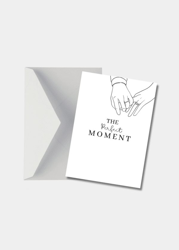 The Perfect Moment Verlovingskaart