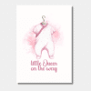 Little queen on the way zwangerschap kaart