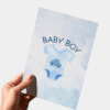 Zwangerschapskaart Jongen Allahumma Barik | Baby Shower Kaart