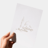 Ramadan Mubarak Wenskaart - Elegante Moskee Illustratie