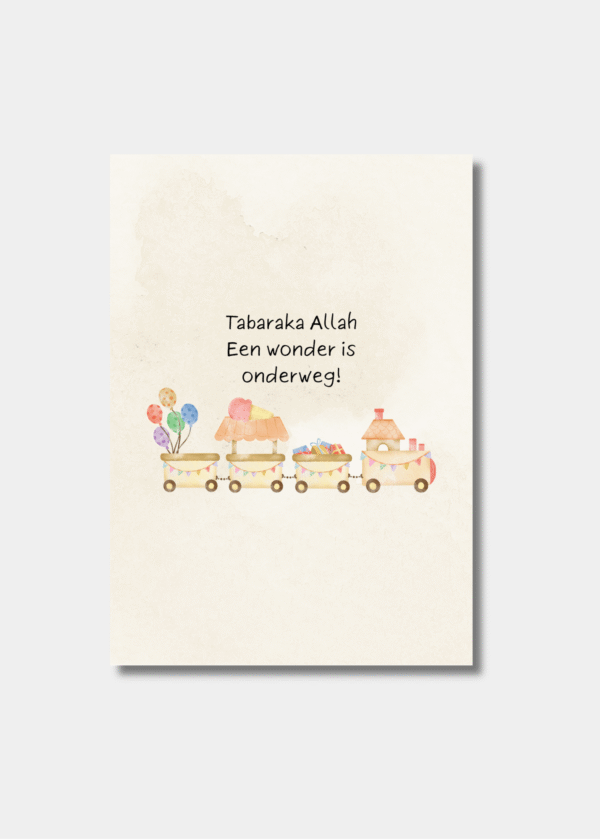 Tabarak Allah een wonder is onderweg!