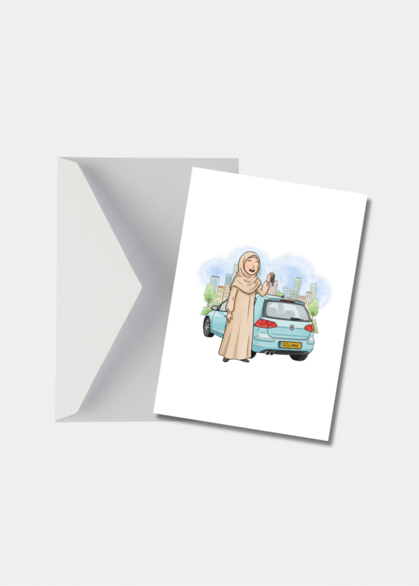 Meid! Je hebt je rijbewijs behaald!!