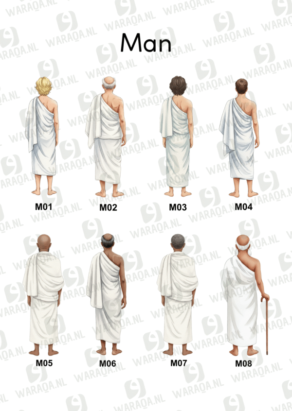 Gepersonaliseerde Umrah Poster – Umrah Mubarak Cadeau (Digitaal Bestand / Printable)