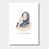 hijaab-gefeliciteerd-kaart-selfie.png Illustratie van moslima die selfie neemt – Hijaab Gefeliciteerd
