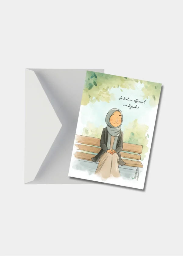 Hijaabi kaart: Je bent nu officieel een hijaabi!
