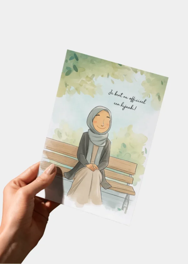 Hijaabi kaart: Je bent nu officieel een hijaabi!